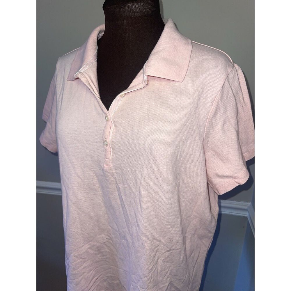 Avenue Perfect Polo Pink Plus Size 18/20‎ Comfort Fit
